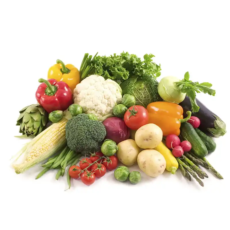 How to wash and sort many different vegetables