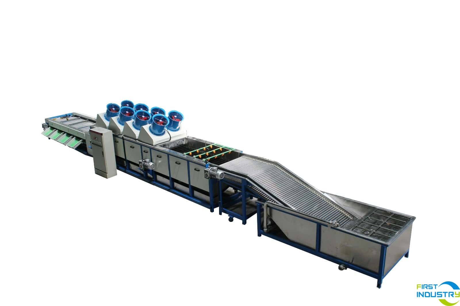 dates washing drying grading machine