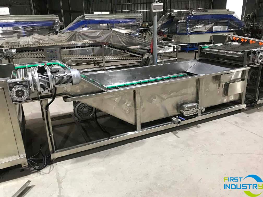 Passion cleaning grading and weighing line