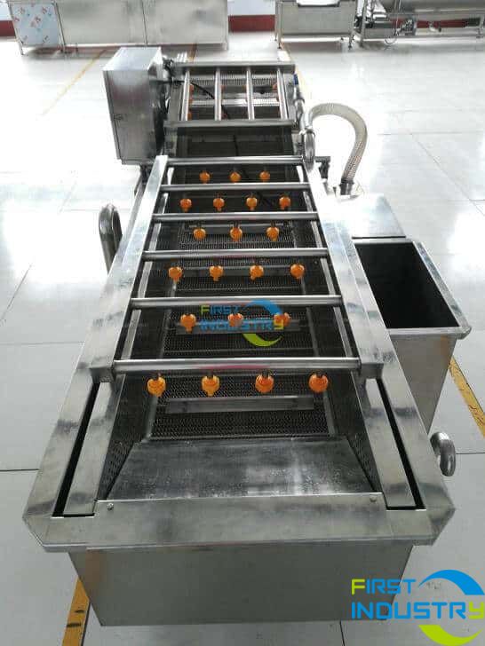 Mangosteen cleaning and drying machinery