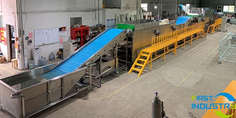 Sweet-potato-cleaning-packaging-line