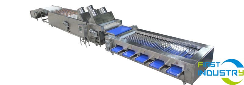 sweet-potato washing drying grading machine sweet-potato washing drying grading machine