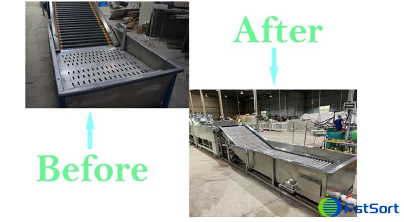 water-tank-of-sweet-potato-cleaning-sorter water-tank-of-sweet-potato-cleaning-sorter