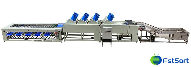 fecha-lavado-secado-clasificación-línea fecha-lavado-secado-clasificación-línea