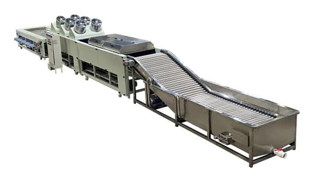 Línea-de-procesamiento-de-batata-con-funciones,-limpieza,secado,-clasificación