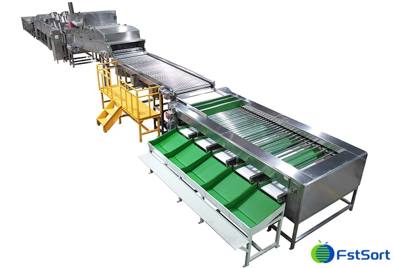 stainless steel sweet potato processing line stainless steel sweet potato processing line