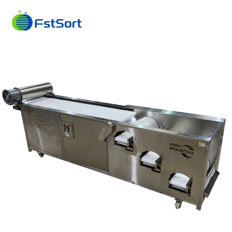 How do you sort blueberries