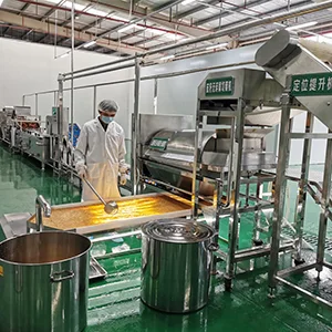 Passion fruit pulping line