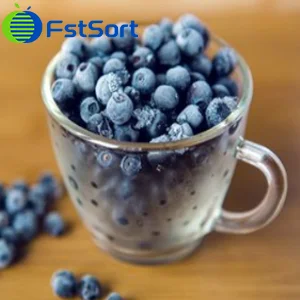 Clasificación de arándanos congelados