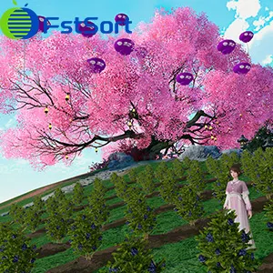 Jiawo Blueberry laid out the first fruit meta-universe world