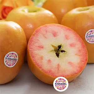 Red apples land in China for the first time