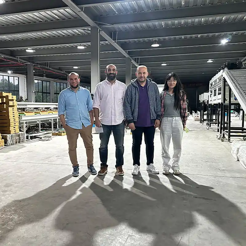 Egyptian Customers visit our factory