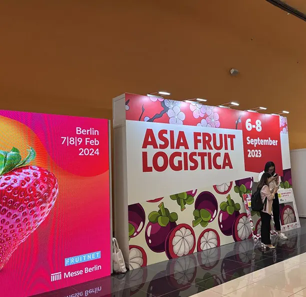Feria Asia Fruit Logistica También estamos aquí