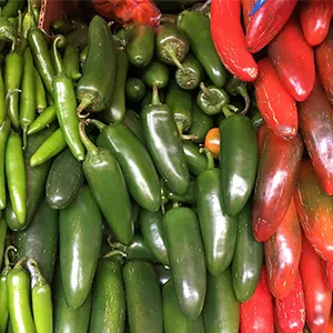 Grading method of Mexican peppers