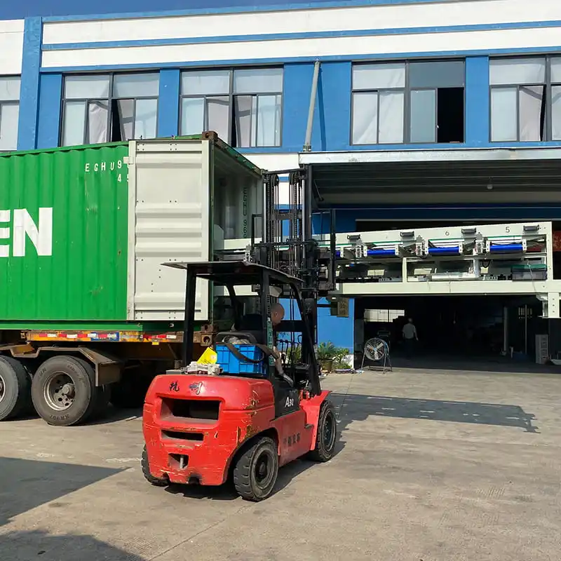 Fruits Processing Line is on the Way to Our Customer