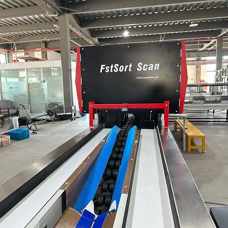 Chinese customers are interested in optical sorting machines for apples